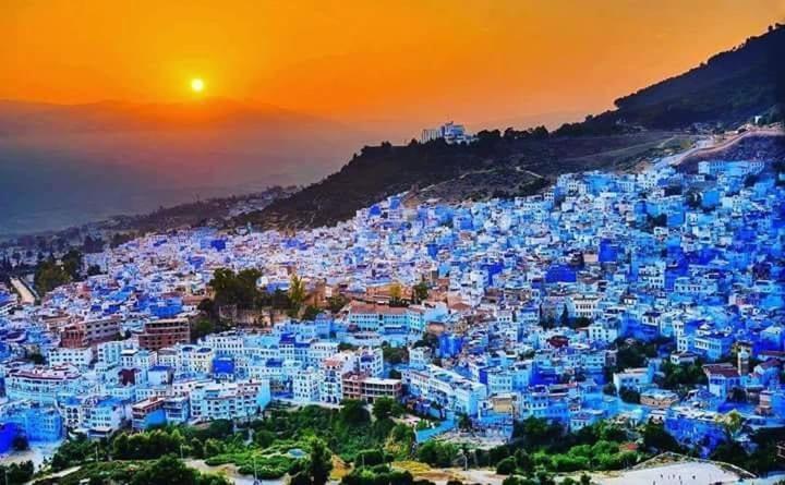 Casa Plasa Grande Chefchaouen Exteriör bild